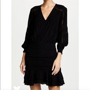 Veronica Beard Sarasota Black Mini Dress